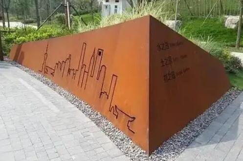 剑河耐候钢挡土墙